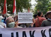 Minta Tanahnya Dibayar, Warga di Lahan UIII Depok Unjuk Rasa