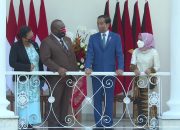 Presiden Jokowi Terima Kunjungan Resmi PM Papua Nugini