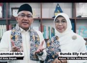 Wali Kota Depok dan Ketua TP-PKK Ucapkan Selamat Berpuasa Ramadan