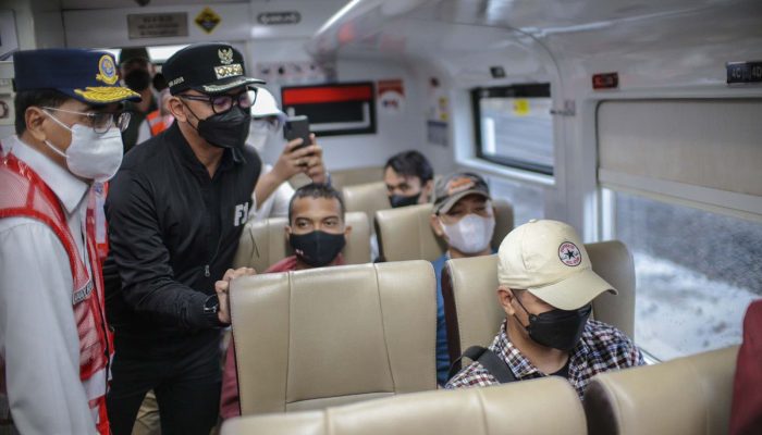 Menhub Pastikan KA Bogor – Sukabumi Beroperasi Kembali Akhir Pekan Ini