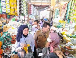 Pastikan Stok Pangan di Sumsel Stabil, Kementan Kunjungi Pasar Indralaya Kabupaten Ogan Ilir