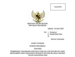 Mendagri Terbitkan Aturan Pemberian THR dan Gaji ke-13 oleh Pemda