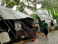 Angin Puting Beliung Terjang Kecamatan Karang Intan Banjar