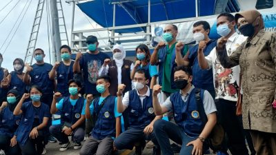 Gubernur Khofifah Lepas Misi RS Apung Ksatria Airlangga