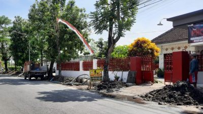 Antisipasi Banjir, Pemkot Blitar Benahi Saluran Air Jalan Brantas