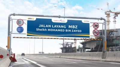 Imbas Kepadatan di KM 48, Polisi Tutup Tol Layang MBZ Arah Cikampek