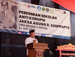 Sekolah Anti Korupsi Pertama Ada di Depok, Wali Kota Sampaikan Rasa Bangga