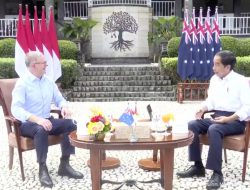 Presiden Sambut PM Anthony Albanese di Istana Bogor