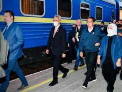 Bertolak ke Kyiv, Presiden Jokowi Menggunakan Kereta Luar Biasa