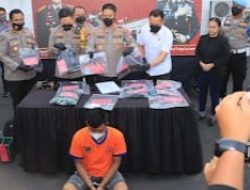 Polrestabes Surabaya Berhasil Ungkap Kasus Pembunuhan Wanita Dalam Kamar Hotel