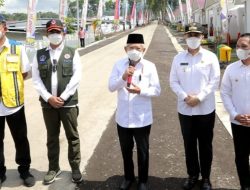 Wapres RI Ma’ruf Amin Tinjau Huntara dan Huntap Penyitas Erupsi Gunung Semeru