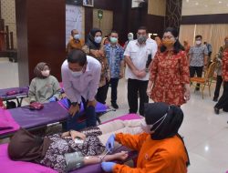 Gandeng PMI DKI, DWP Setkab Gelar Donor Darah