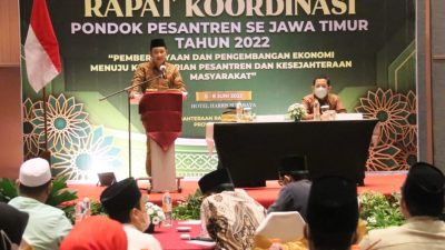 Biro Kesra Setdaprov Jatim Gelar Rakor Ponpes Se-Jatim