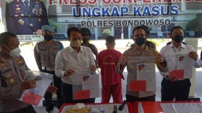 Polres Bondowoso Berhasil Ungkap Penipuan Investasi Jual Beli LPG, Korban Rugi Hingga 20 Milyar