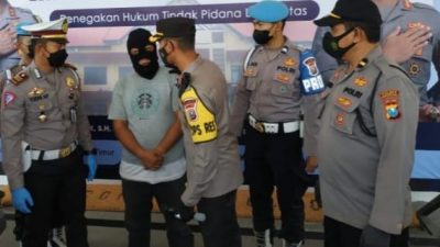Sat Lantas Polres Pasuruan Berhasil Tangkap Pelaku Tabrak Lari
