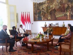 Presiden Terima Delegasi Dana Moneter Internasional di Istana Bogor