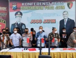 Polda Jatim Ringkus Komplotan Curanmor yang Beraksi di Wilayah Jatim