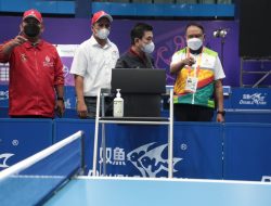 Menpora Tinjau Venue Para Tenis Meja untuk Ajang Asean Para Games 2022