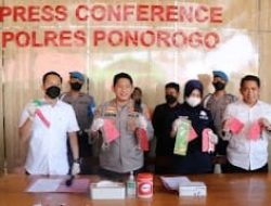 Polres Ponorogo Berhasil Ringkus Tersangka Pencurian Spesialis Alat Pertanian di Ponorogo