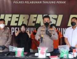 Polres Tanjung Perak Berhasil Gagalkan Peredaran 3,037 Kilogram Sabu di Surabaya