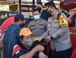Antisipasi Penyebaran Covid, Polresta Sidoarjo Gelar Vaksinasi Mobil di Terminal Bungurasih