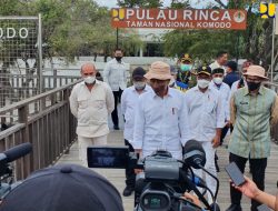 Presiden Joko Widodo Tekankan Kebersihan Kawasan Pulau Rinca di TN Komodo