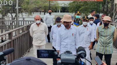 Presiden Joko Widodo Tekankan Kebersihan Kawasan Pulau Rinca di TN Komodo
