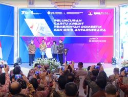 Presiden Joko Widodo Luncurkan Kartu Kredit Pemerintah Domestik dan QRIS Antarnegara