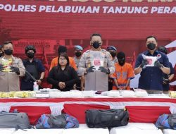 Satresnarkoba Polres Pelabuhan Tanjung Perak Berhasil Amankan 36,276 Kilogram Sabu