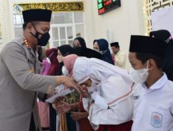 Polresta Sidoarjo Gelar Doa Bersama dan Santunan Anak Yatim