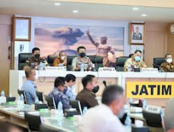 KPK Rakor Pemberantasan Tindak Pidana Korupsi di Polda Jatim