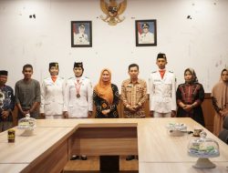 Sambut Bintang dan Dua Anggota Paskibraka Provinsi, Ini Pesan Indah