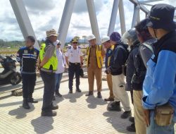 Akses Jembatan Sungai Masamba Resmi Dibuka, Lalu Lintas Kendaraan Kembali Normal