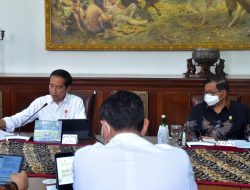 Jokowi Pimpin Rapat Terkait Evaluasi Proyek Strategis Nasional
