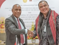 Indonesia dan Timor Leste Perkuat Kerjasama Sub Sektor Peternakan dan Kesehatan Hewan