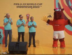Kirab Peluncuran Maskot Piala Dunia U-20 2023 Berlangsung Meriah