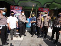 Peringati Hari Lantas Bhayangkara ke-67, Polantas Polda Jatim Laksanakan Baksos