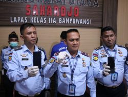Lapas Banyuwangi Gagalkan Penyelundupan Narkoba