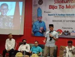Camat Andi Asruddin Minta Dukungan Sandiaga Uno Kembangkan Pariwisata di Maiwa