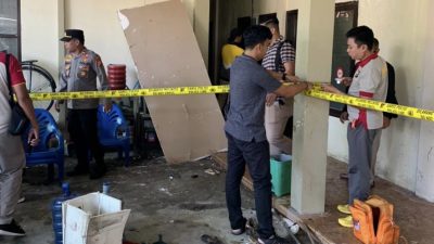 Tim Labfor Polda Tengah Tangani Penyebab Ledakan Rumah Kost