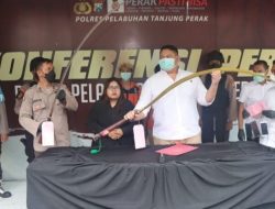 Polres Tanjung Perak Amankan Tiga Pelaku Pengeroyokan Mengakibatkan Korban Tewas