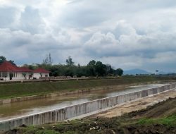 Progres Rehabilitasi DI.Talang Kabupaten Jember Jatim 97 Persen