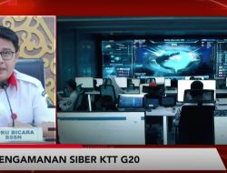 Pemerintah Jamin Keamanan Siber KTT G20