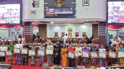 Enrekang Dapat Penghargaan di Puncak HUT ke-353 Sulsel