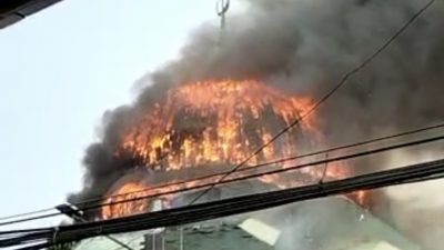 Kubah Islamic Center Kebakaran, Ini Penyebabnya