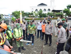Forkopimda Kabupaten Sidoarjo Gelar Apel Bersama Siap Siaga Bencana Alam