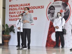 Presiden Jokowi Luncurkan Penyuntikan Perdana Vaksin Indovac dan Tinjau KCIC
