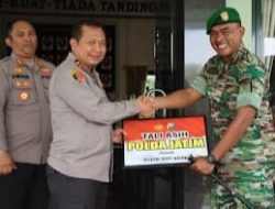 Kapolda Jatim Berkunjung ke Bataliyon Armed 12 Ngawi