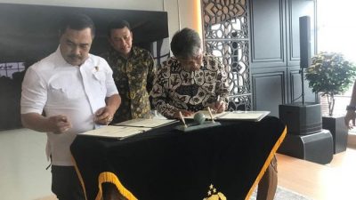 Dewan Pers dan Bareskrim Polri Tandatangani PKS