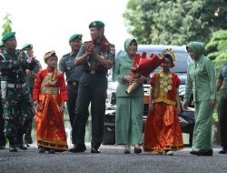 Dirajenad Kunjungan Kerja di Ajendam XIV/Hasanuddin
